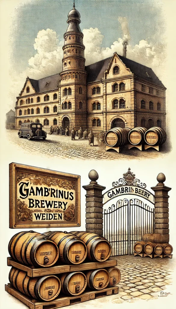 Gambrinus Brauerei in Weiden